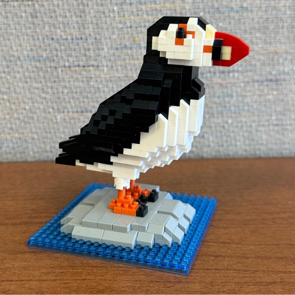 Mini Block Puffin
